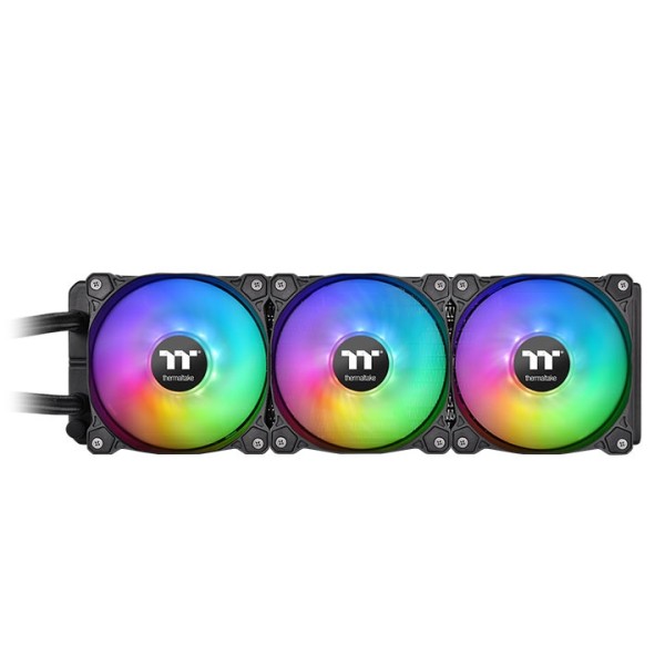 THERMALTAKE FLOE ULTRA 360 RGB AiO LIQUID COOLER WITH LCD DISPLAY - BLACK - ثيرمال تيك 360 مبريد مائي للكمبيوتر