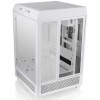 صندوق Thermaltake The Tower 500 من الزجاج المقوّى، ميد تاور، دعم E-ATX، مادة SPCC، 9 فتحات توسعة، أبيض