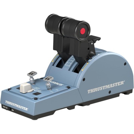 Thrustmaster TCA Quadrant Airbus Edition, H.E.A.R.T Tech, Dual throttle levers, 16 action buttons - Compatible with PC Thrustmaster TCA Quadrant Airbus Edition, H.E.A.R.T Tech, Dual throttle levers, 16 action buttons - Compatible with PC