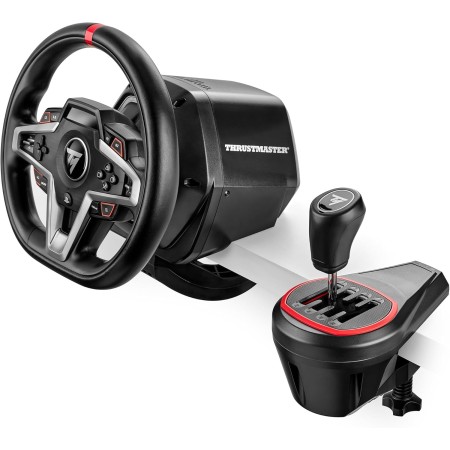 Thrustmaster TH8S Shifter, H-pattern design, for PC, PS4, PS5, PS5 Pro, Xbox One, and Xbox Series Thrustmaster TH8S Shifter, H-pattern design, for PC, PS4, PS5, PS5 Pro, Xbox One, and Xbox Series