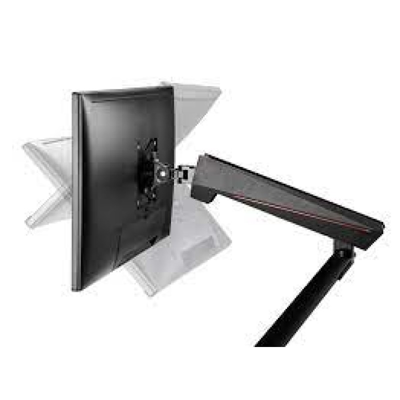 Twisted Minds 17"-32" Single Monitor Pro Gaming RGB Desk Mount - Adjustable Die-Cast Aluminum Gas Spring With USB 3.0