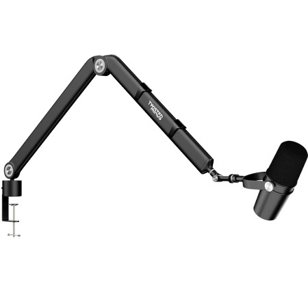 Twisted Minds Neo I Series High Pole Microphone Arm - TM-N201-SP - 360° Rotation - Adjustable Stand Twisted Minds Neo I Series High Pole Microphone Arm - TM-N201-SP - 360° Rotation - Adjustable Stand