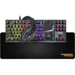 Gaming Combo TWISTED MINDS HORIZON-X 4-in-1 RGB  – Keyboard, Mouse  Headset & Mousepad