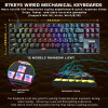 طقم ألعاب متكامل TWISTED MINDS TM-FUSION-XI 4 في 1 – لوحة مفاتيح، فأرة، سماعة، ولوحة ماوس بإضاءة RGB