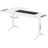 Gaming Desk TWISTED MINDS Warrior L-Shaped RGB Gaming Desk – White 160×100×75 | Right Corner Design Gaming Desk TWISTED MINDS Warrior L-Shaped RGB Gaming Desk – White 160×100×75 | Right Corner Design