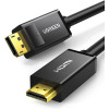 كابل DisplayPort إلى HDMI بطول 3 أمتار UGREEN كابل DisplayPort إلى HDMI بطول 3 أمتار UGREEN