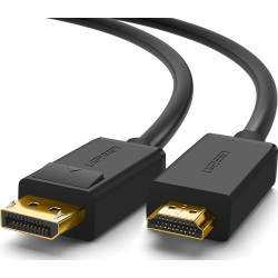 كابل DisplayPort إلى HDMI بطول 3 أمتار UGREEN    كابل DisplayPort إلى HDMI بطول 3 أمتار UGREEN