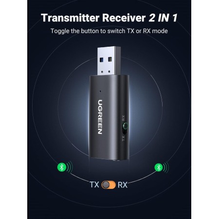محول الصوت اللاسلكي بتقنية Bluetooth 5.1 محول الصوت اللاسلكي بتقنية Bluetooth 5.1