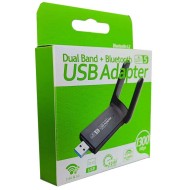 حول USB Wi-Fi 5 ثنائي النطاق مع بلوتوث 4.2 - اتصال عالي السرعة