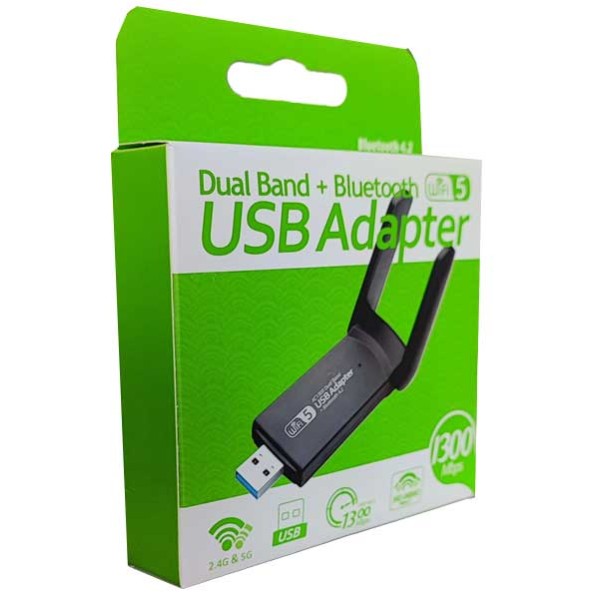 حول USB Wi-Fi 5 ثنائي النطاق مع بلوتوث 4.2 - اتصال عالي السرعة حول USB Wi-Fi 5 ثنائي النطاق مع بلوتوث 4.2 - اتصال عالي السرعة