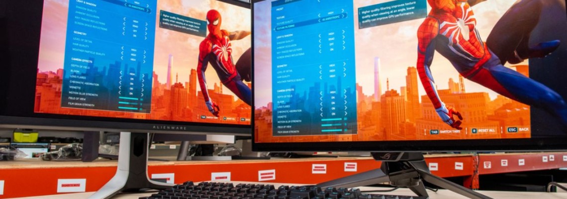 أفضل شاشات قيمنق في السعودية بالمواصفات والأسعار 2026