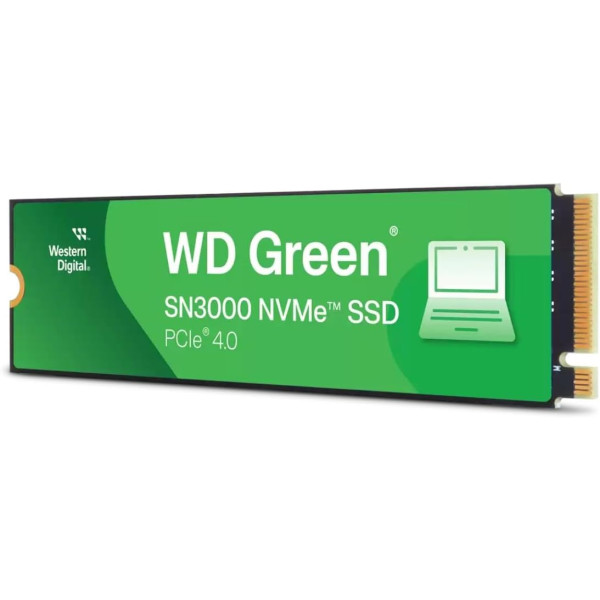 ويسترن ديجيتال WD Green SN3000 M.2 – سعة 1 تيرابايت ويسترن ديجيتال WD Green SN3000 M.2 – سعة 1 تيرابايت