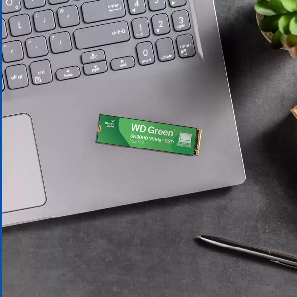 ويسترن ديجيتال WD Green SN3000 M.2 – سعة 1 تيرابايت ويسترن ديجيتال WD Green SN3000 M.2 – سعة 1 تيرابايت
