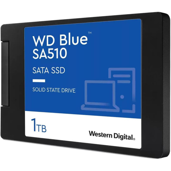 قرص SSD وسترن ديجيتال بلو SA510 – داخلي 2.5 بوصة بسعة 1 تيرابايت
