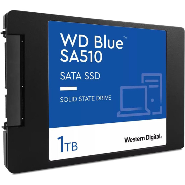 قرص SSD وسترن ديجيتال بلو SA510 – داخلي 2.5 بوصة بسعة 1 تيرابايت