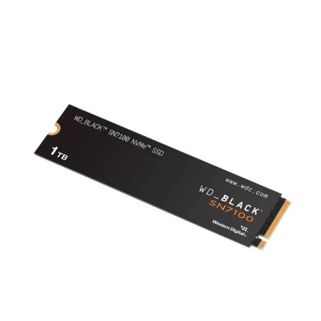 WD Black SN7100 M.2 2280, 1TB, Up to 7,250 MB/s, PCIe Gen4 x4 NVMe, 3D TLC NAND