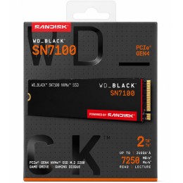 قرص تخزين داخلي WD_BLACK SN7100 سعة 2TB - واجهة PCIe Gen4 - سرعة 7250MB/s
