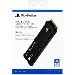 WD_BLACK SN850P NVMe SSD with Heatsink for PS5 1TB - Up to 7300MB/s Read Speed