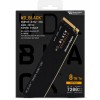 قرص تخزين داخلي WD_BLACK SN850X سعة 8TB - واجهة PCIe Gen4 - سرعة 7200MB/s
