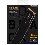 قرص تخزين داخلي WD_BLACK SN850X سعة 8TB - واجهة PCIe Gen4 - سرعة 7200MB/s