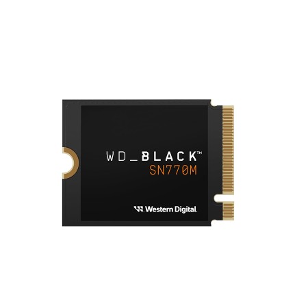WD_BLACK SN770M M.2 2230 PCIe Gen4 NVMe SSD up to 5150MB/s, TLC 3D NAND - 1TB WD_BLACK SN770M M.2 2230 PCIe Gen4 NVMe SSD up to 5150MB/s, TLC 3D NAND - 1TB