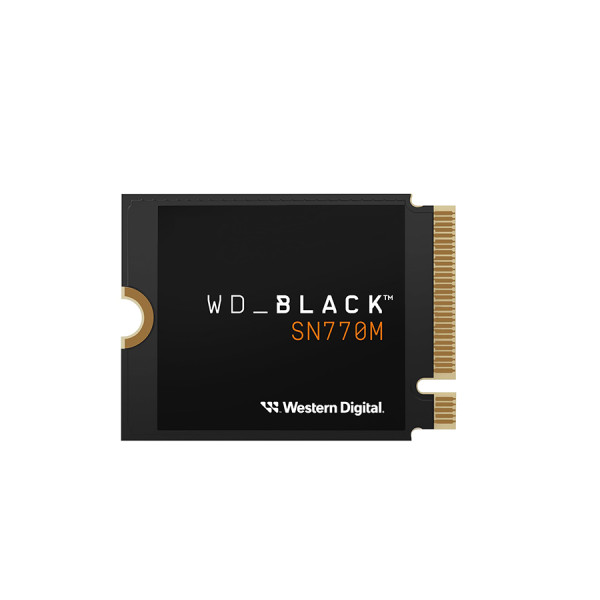 وسيط تخزين داخلي WD_BLACK SN770M مقاس M.2 2230 يدعم منفذ PCIe Gen4 سرعة قراءة تصل إلى 5150 ميجابايت/ثانية - 2 تيرابايت