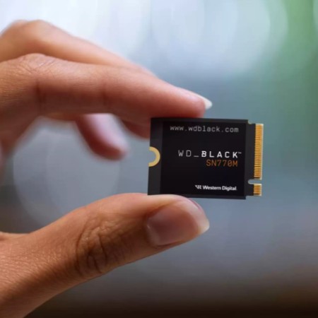 WD_BLACK SN770M M.2 2230 PCIe Gen4 NVMe SSD up to 5150MB/s, TLC 3D NAND - 1TB WD_BLACK SN770M M.2 2230 PCIe Gen4 NVMe SSD up to 5150MB/s, TLC 3D NAND - 1TB