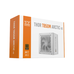 زيجما تيك   THOR T850M Arctic v3 850W   باور سبلاي  فل موديلر   