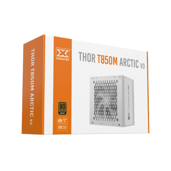 زيجما تيك   THOR T850M Arctic v3 850W   باور سبلاي  فل موديلر   