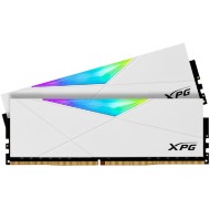XPG  SPECTRIX D50 RGB RAM DDR4 16GB ( 2X8GB ) 3600MHz DESKTOP - WHITE - أكس بي جي رامات