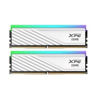 MEMORY DESKSTOP XPG Lancer Blade RGB DDR5 16GB (2x8GB) 5600MHz, CL46, support Intel XMP 3.0 and AMD EXPO - White
