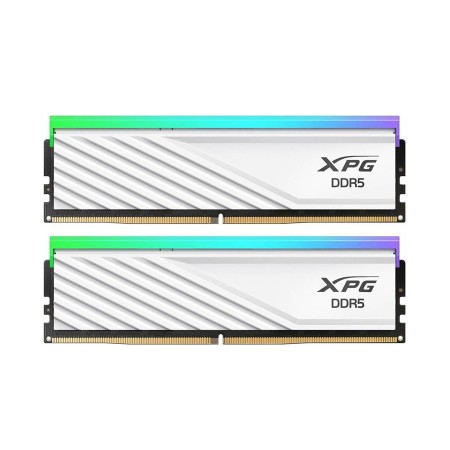ذاكرة مكتبية XPG Lancer Blade, سعة DDR5 16GB (2x8GB), تردد 5600 ميجاهرتز, التوقيت CL46, متوافقة مع Intel XMP 3.0 وAMD EXPO - أبيض ذاكرة مكتبية XPG Lancer Blade, سعة DDR5 16GB (2x8GB), تردد 5600 ميجاهرتز, التوقيت CL46, متوافقة مع Intel XMP 3.0 وAMD EXPO - أبيض