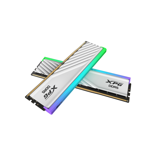 Gaming RAM XPG Lancer Blade RGB DDR5 32GB (2x16GB) 6000MHz - White