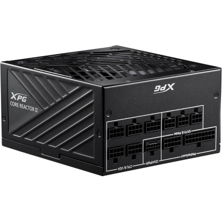 POWER SUPPLY XPG CORE REACTOR II 1000 Watt, ATX Factor, Fully modular design, ATX 3.1 ready, 80 PLUS GOLD - BLACK POWER SUPPLY XPG CORE REACTOR II 1000 Watt, ATX Factor, Fully modular design, ATX 3.1 ready, 80 PLUS GOLD - BLACK