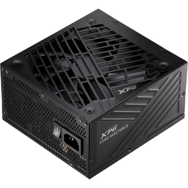 مزود طاقة XPG CORE REACTOR II, بقدرة 1100 واط, كفاءة 80+ Gold, دعم معيار ATX 3.1, كابلات قابلة للفصل Fully Modular لسهولة التركيب - أسود