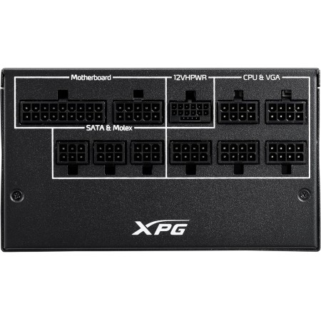 POWER SUPPLY XPG CORE REACTOR II 1000 Watt, ATX Factor, Fully modular design, ATX 3.1 ready, 80 PLUS GOLD - BLACK POWER SUPPLY XPG CORE REACTOR II 1000 Watt, ATX Factor, Fully modular design, ATX 3.1 ready, 80 PLUS GOLD - BLACK