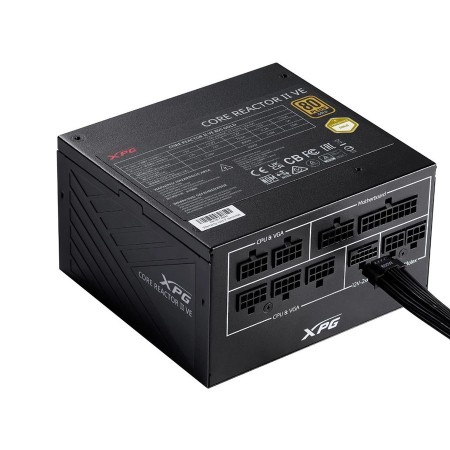 POWER SUPPLY XPG CORE REACTOR II 850 Watt, ATX Factor, Fully modular design, ATX 3.1 ready, PCIe 5.0, 80 PLUS GOLD - BLACK