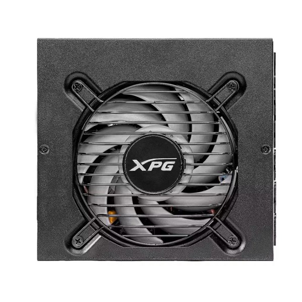 مزود طاقة XPG CYBERCORE II, بقدرة 1300 واط, شهادة كفاءة 80+ Platinum, دعم معيار ATX 3.1, كابلات قابلة للفصل Fully Modular لسهولة التركيب - أسود