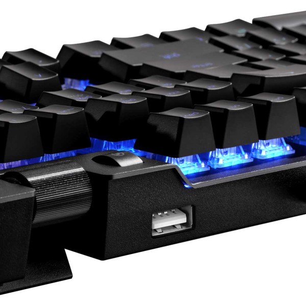 أكس بي جي كيبورد ألعاب لوحة مفاتيح ميكانيكية ار جي بي - لون فضى