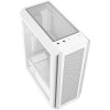 صندوق احترافي XPG Valor Air Plus, يأتي مع 4 مراوح مضيئة مثبتة مسبقا مقاس 120 مم, يدعم لوحات ATX / Micro-ATX / Mini-ITX - أبيض