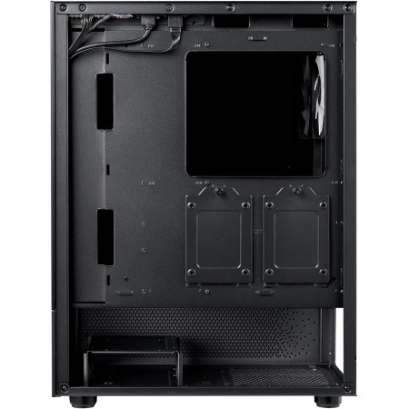 XPG Invader X Mini Case - 5x 120mm ARGB Fans - Supports ATX - Black