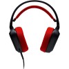 سماعة رأس احترافية XPG PRECOG Studio, صوت محيطي 7.1, ميكروفون قابل للإزالة, اتصال عبر USB-C, تصميم Over-Ear - أسود/أحمر