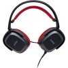 سماعة رأس احترافية XPG PRECOG Studio, صوت محيطي 7.1, ميكروفون قابل للإزالة, اتصال عبر USB-C, تصميم Over-Ear - أسود/أحمر