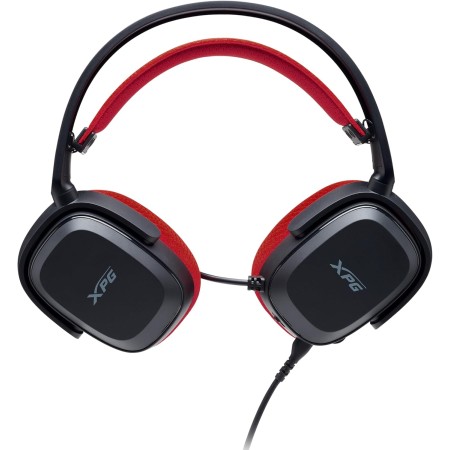 سماعة رأس احترافية XPG PRECOG Studio, صوت محيطي 7.1, ميكروفون قابل للإزالة, اتصال عبر USB-C, تصميم Over-Ear - أسود/أحمر سماعة رأس احترافية XPG PRECOG Studio, صوت محيطي 7.1, ميكروفون قابل للإزالة, اتصال عبر USB-C, تصميم Over-Ear - أسود/أحمر