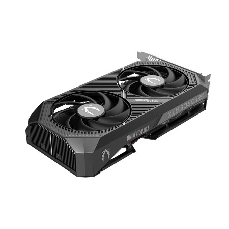 بطاقة رسومات ZOTAC GAMING GeForce RTX 5050 Twin Edge سعة 8 جيجابايت، تردد تشغيل المحرك 2572 ميجاهرتز، تردد تشغيل الذاكرة 20 جيجابايت في الثانية، 2560 نواة