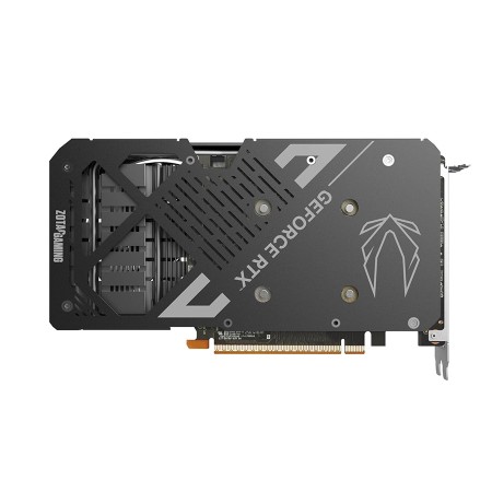 بطاقة رسومات ZOTAC GAMING GeForce RTX 5050 Twin Edge سعة 8 جيجابايت، تردد تشغيل المحرك 2572 ميجاهرتز، تردد تشغيل الذاكرة 20 جيجابايت في الثانية، 2560 نواة