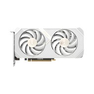 كرت شاشة احترافي ZOTAC Twin Edge RTX 5070, ذاكرة 12GB GDDR7, تبريد ثنائي المراوح,  اصدار مكسور السرعة OC, واجهة PCIe 5.0 , يدعم تقنيات  Ray Tracing وDLSS 4 و NVIDIA Reflex - أبيض 