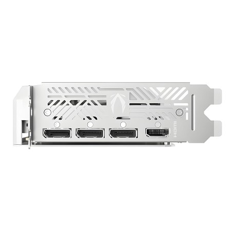 كرت شاشة احترافي ZOTAC Twin Edge RTX 5070, ذاكرة 12GB GDDR7, تبريد ثنائي المراوح,  اصدار مكسور السرعة OC, واجهة PCIe 5.0 , يدعم تقنيات  Ray Tracing وDLSS 4 و NVIDIA Reflex - أبيض