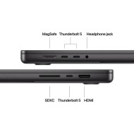 لابتوب Apple MacBook Pro M4 Pro – شاشة 16 بوصة XDR – رام 24GB – سعة 512GB SSD – لون Space Black