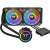 Thermaltake Floe DX 280 Dual Riing Duo 16.8 Million Colors RGB Liquid Cooling All-in-One - مبرد معالج مائي